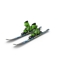Elan Skis' Maxx Kid's Skis Turning PNG & PSD Images