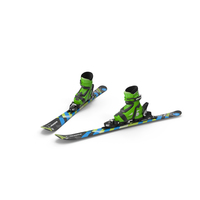 Elan Skis' Maxx Kid's Skis Braking PNG & PSD Images