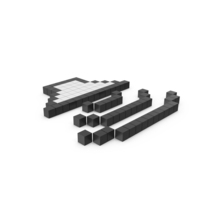 Pixelated Speaker Icon PNG & PSD Images