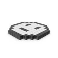 Pixelated Neutral Emoji PNG & PSD Images