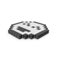 Pixelated Happy Emoji PNG & PSD Images