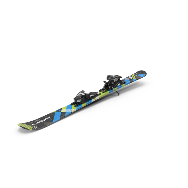 Elan Skis' Maxx Kid's Ski PNG & PSD Images