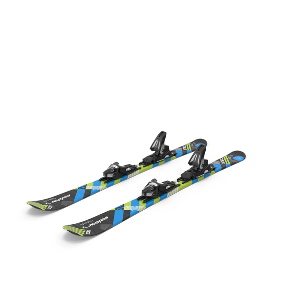 Elan Skis' Maxx Kid's Ski PNG & PSD Images