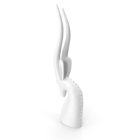 Antelope Sculpture PNG & PSD Images