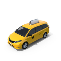Modern New York City Taxi PNG & PSD Images