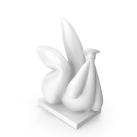Abstract Sculpture PNG & PSD Images