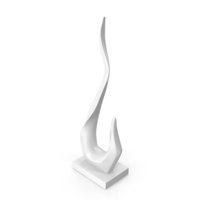 Flame Sculpture PNG & PSD Images
