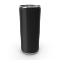 Black Can 250ml PNG & PSD Images