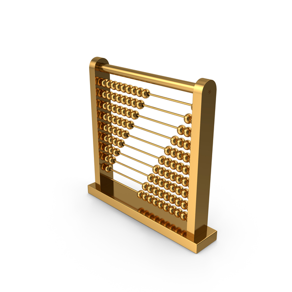Golden Abacus PNG & PSD Images