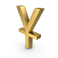 Yen and Yuan Symbol PNG & PSD Images