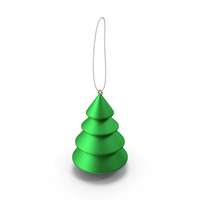 Green Tree Ornament PNG & PSD Images
