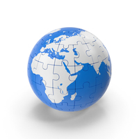 Puzzle Globe PNG & PSD Images