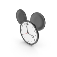 Mouse Clock PNG & PSD Images