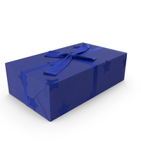 Gift Blue PNG & PSD Images