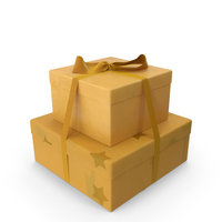 Gifts Yellow PNG & PSD Images