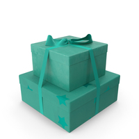 Gifts Teal PNG & PSD Images