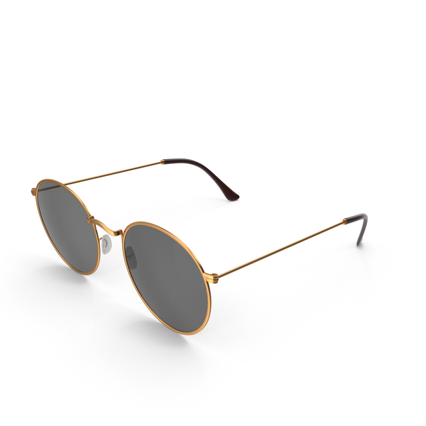 Gold Sunglasses PNG & PSD Images