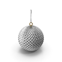 Christmas Silver Ornament PNG & PSD Images