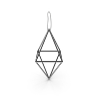 Christmas Silver Diamond Ornament PNG & PSD Images