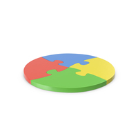 Jigsaw Puzzle Circle PNG & PSD Images