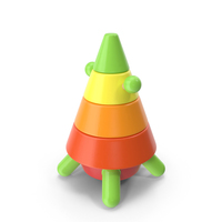 Rocket Pyramid Toy PNG & PSD Images