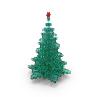 Glass Christmas Tree PNG & PSD Images