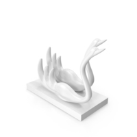 Swan Sculpture PNG & PSD Images