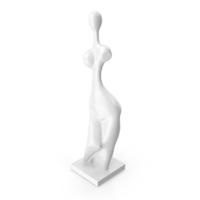Virgo Modernist Sculpture PNG & PSD Images