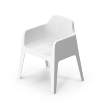 Pedrali Plus White Chair PNG & PSD Images