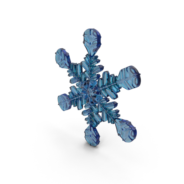 Snowflake Blue PNG & PSD Images