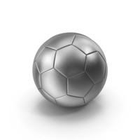 Silver Soccer Ball PNG & PSD Images