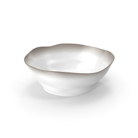 Marin White Serving Bowl PNG & PSD Images