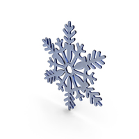 Blue Snowflake PNG & PSD Images