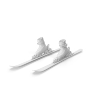 Alpine Skis Turning PNG & PSD Images