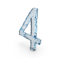 Icy Water Number 4 PNG & PSD Images