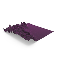 Vaporwave Mountain Landscape PNG & PSD Images