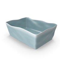 Marin Blue 10x7 Baking Dish PNG & PSD Images
