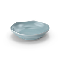 Marin Blue Low Bowl PNG & PSD Images