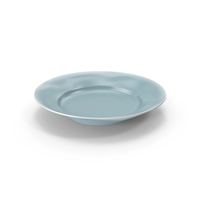 Marin Blue Salad Plate PNG & PSD Images