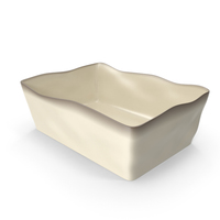 Marin Cream 10x7 Baking Dish PNG & PSD Images