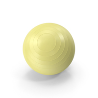 Pilates Ball Yellow PNG & PSD Images