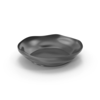 Marin Dark Grey Pasta Low Bowl PNG & PSD Images
