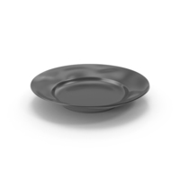 Marin Dark Grey Salad Plate PNG & PSD Images