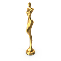 Woman Award Statue PNG & PSD Images