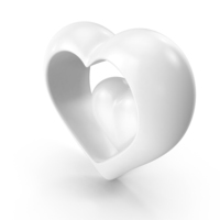 Heart White PNG & PSD Images