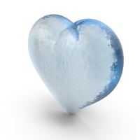 Ice Heart PNG & PSD Images