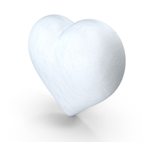 Snow Heart PNG & PSD Images