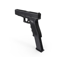 Glock 17 9mm PNG和PSD图像