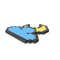 Pixelated Cloudy Night Icon PNG & PSD Images