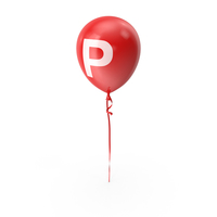 Letter P Balloon PNG & PSD Images